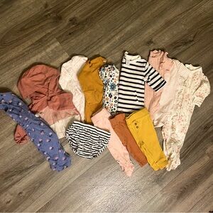 Girls clothing bundle NB-6m
